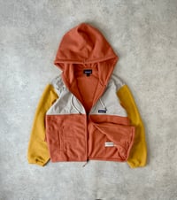 Image 2 of Patagonia Microdini Fleece Hoody Sienna Clay Medium Womens 