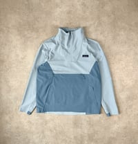 Image 1 of Patagonia R1 Crossstrata Techface Fleece Pullover Steam Blue Unisex Medium