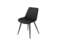 Image 1 of Silvia Chair Black / Black or Chrome Legs