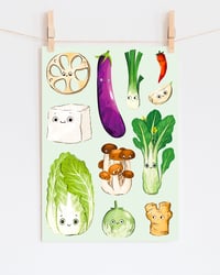 Veggie Medley Giclée Print