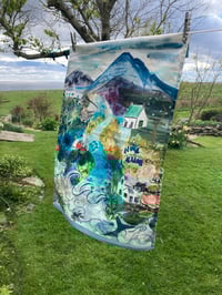 Image 1 of Remembered Strath Scottish Highland Tea Towel