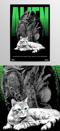 Copy of Póster "ALIEN" exclusivo Phenomena Experience