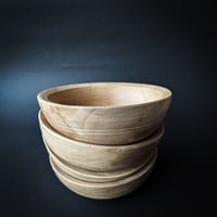 Image 3 of Pole Lathe Turned Cawl Bowl