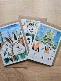 Image 1 of Seasonal cards, pack of 12.