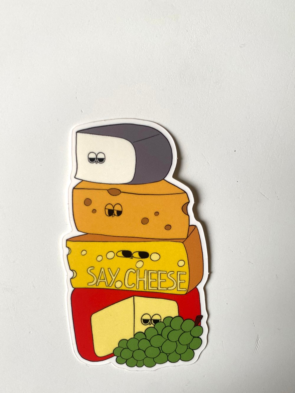 Image of STICKER - SAY CHEESE