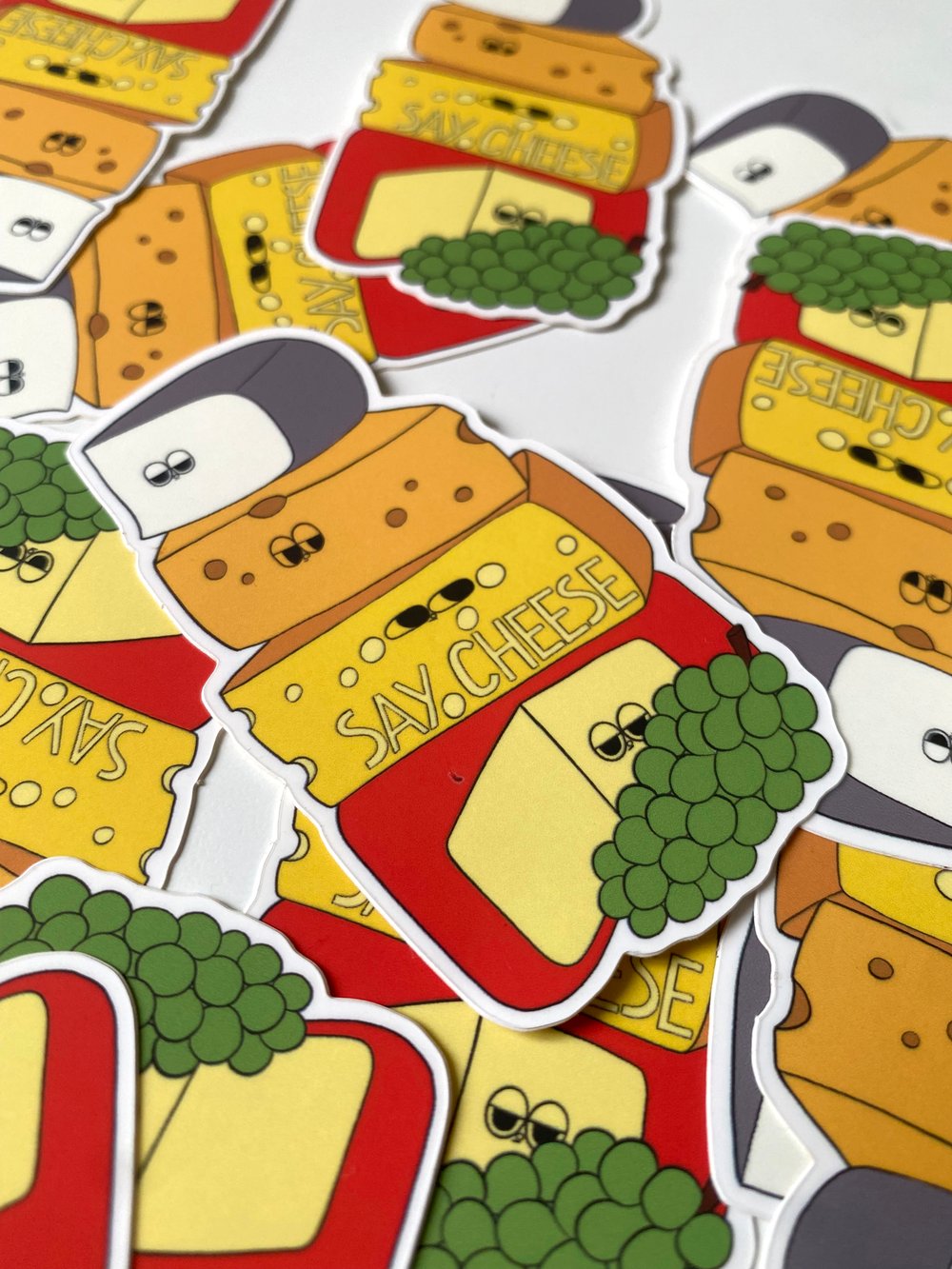 Image of STICKER - SAY CHEESE