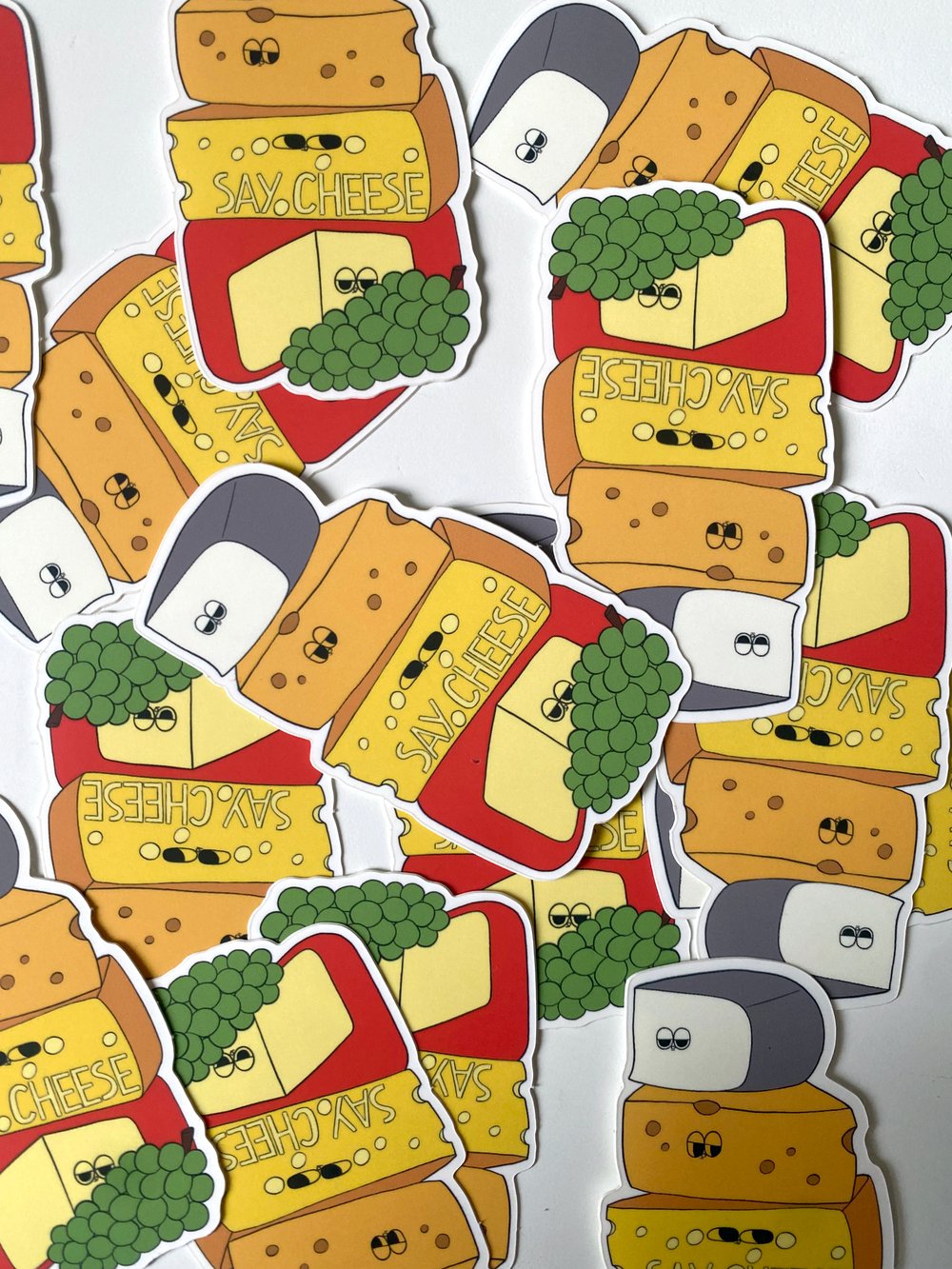 Image of STICKER - SAY CHEESE