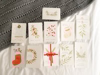 Image 1 of christmas series🎄watercolour postcards