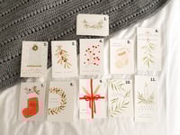 Image 2 of christmas series🎄watercolour postcards
