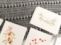 Image 4 of christmas series🎄watercolour postcards