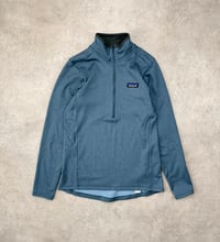Image 1 of Patagonia R1 Daily Fleece Zip Pullover Blue Medium Womens 