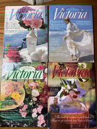 Lot of Vintage Victoria Magazines 1997