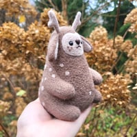 Image 3 of Finnegan the Needle Felted Forest Creature