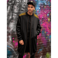 Image 4 of Takra African Longline Bomber Jacket