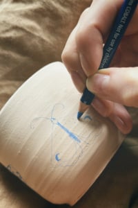 Image 3 of handmade mugs // collab @lykeramik