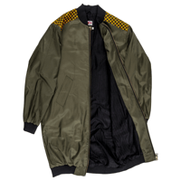 Image 1 of Takra African Longline Green Bomber Jacket