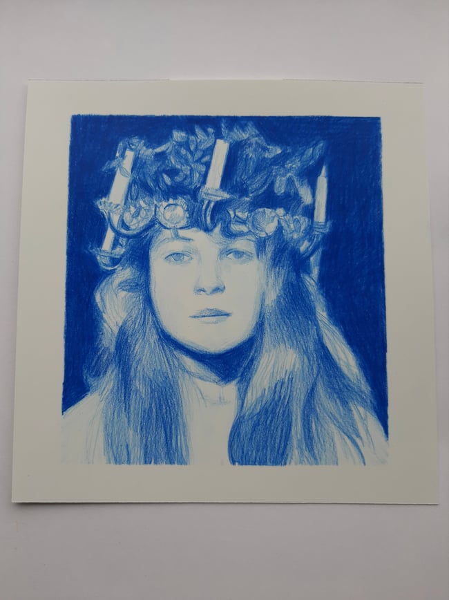 Lucienne ~ Original drawing