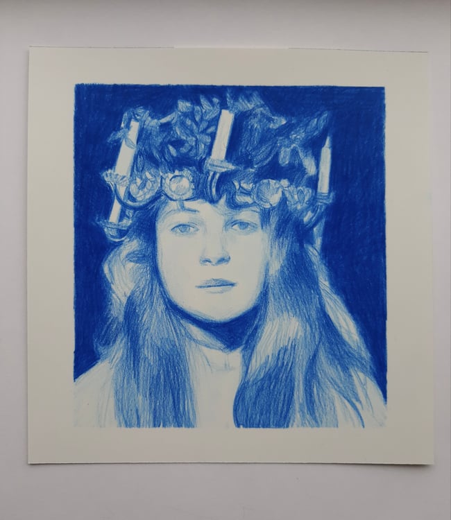 Lucienne ~ Original drawing