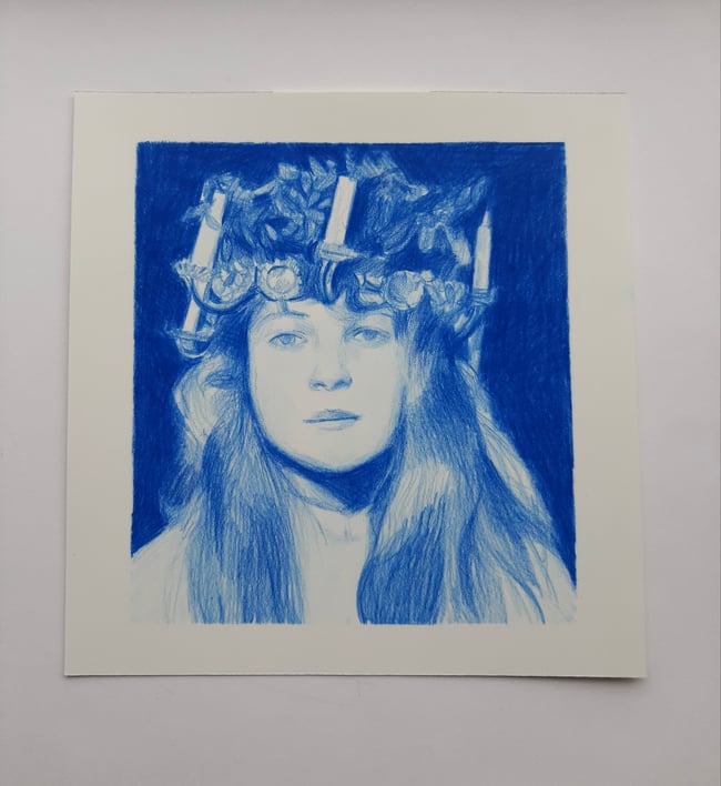 Lucienne ~ Original drawing