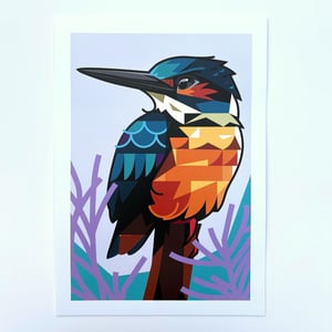 Image of Kingfisher - A3 - Limited Edition