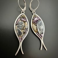 Image 2 of Assateague Fish Earrings 
