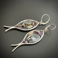 Image 1 of Assateague Fish Earrings 