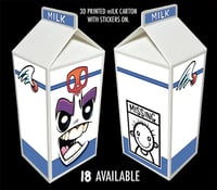 3D Printed  mILK cARTONS. Limited Edition 18.