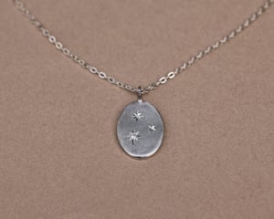 Image of Silver "Hope" necklace