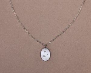 Image of Silver "Hope" necklace