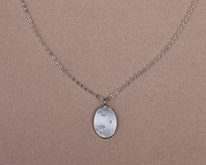 Image of Silver "Hope" necklace