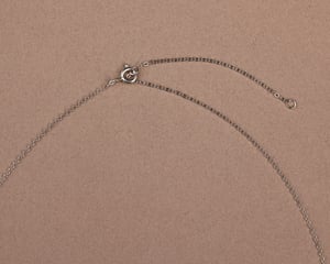 Image of Silver "Hope" necklace