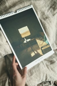 Image 1 of lange nicht gesehn // wall calendar 2026