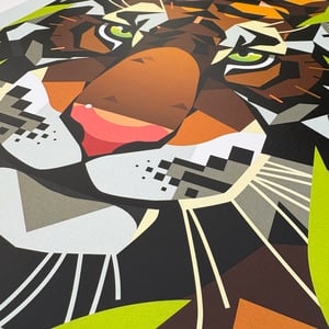 Image of Tiger (Feral)  Limited Edition Print.