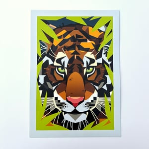 Image of Tiger (Feral)  Limited Edition Print.