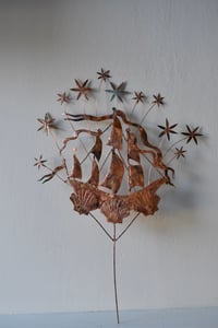 Image 1 of Starry galleon with banners