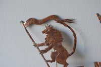 Image 1 of Dancing lion with banner