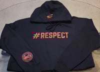 Image 1 of RESPECT Hoodie Black / Red