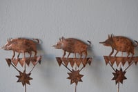 Image 3 of Small copper boar