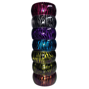 Image of zebra print bangle 2