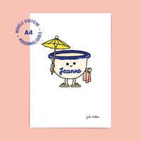 Image 2 of Bol de Thé - Affiche personnalisable