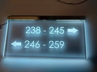 Image 5 of LED Square sign (5-pack)