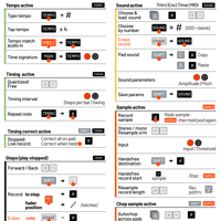 EP-133 KO II Champions update DIY printable cheatsheet