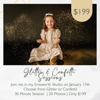 Image 1 of Glitter & Confetti Mini Sessions
