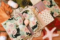Image 1 of Pochette CROCHET MAEUM "Chats japonais"
