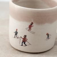 Image 4 of Pink Sky Skiiers Mug