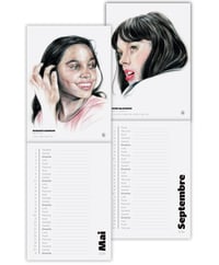 Image 2 of "Actrices 2" Calendar 2026