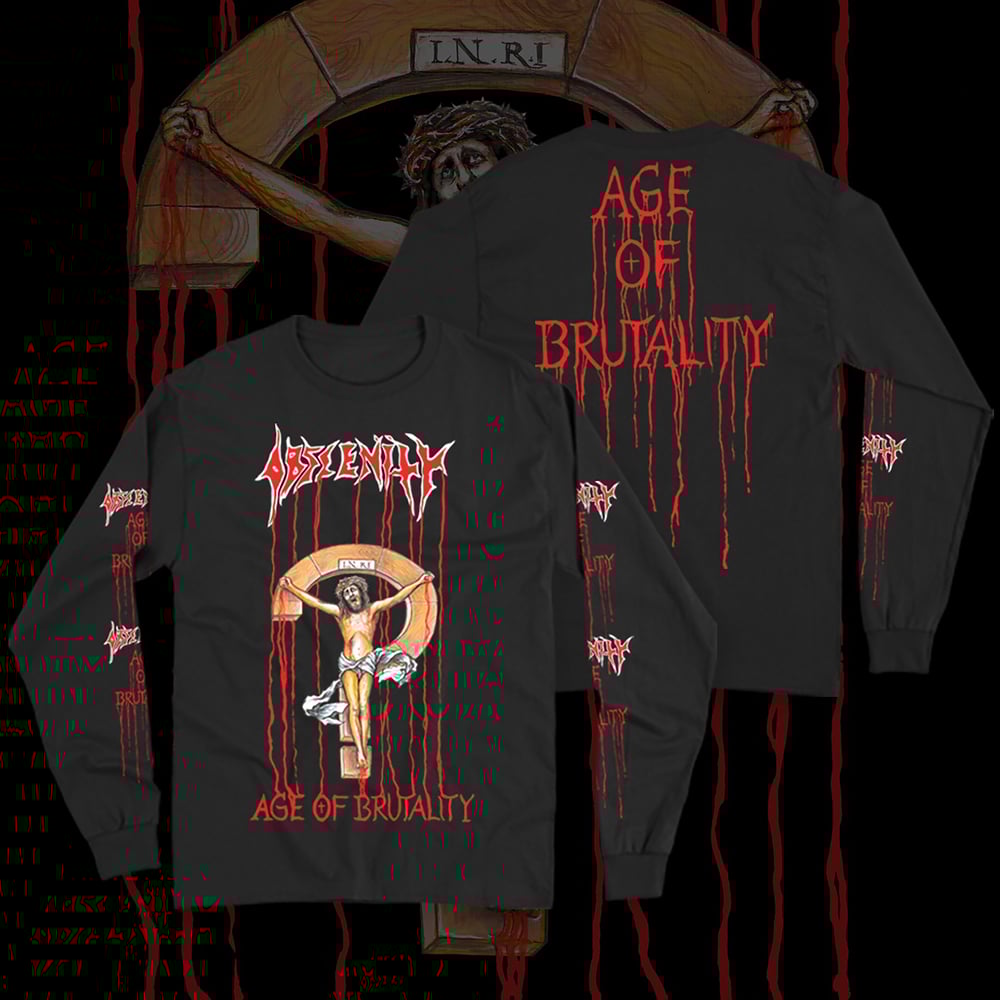OBSCENITY - AGE OF BRUTALITY (T-SHIRT & LONGSLEEVE)