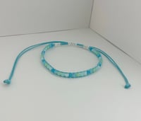 Image 1 of Blue Lagoon Corded Anklet