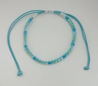 Image 2 of Blue Lagoon Corded Anklet