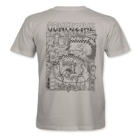 Image 1 of Confusion magazine - "Backyard DIY" t-shirt (grey)